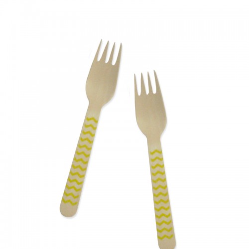 Fork - Chevron Yellow